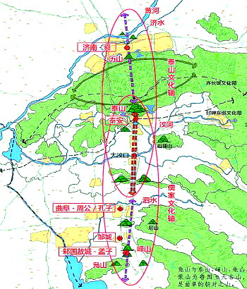 四山四水四城四圣山东将建中华文化枢轴
